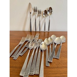 Nuevo Juego de Cubiertos Antiguos de Alta Calidad en Oferta a Precio Accesible, Hecho en India, Juego de Cubiertos de Acero Inoxidable Reutilizables y Duraderos - Product Image 3