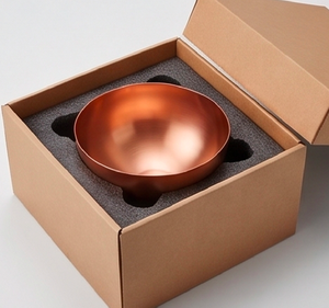 Bol à nourriture en cuivre plaqué, design simple, grande taille, fait main, vaisselle décorative, bol à mélanger pour la cuisine et la salle à manger - Product Image 6