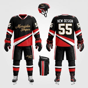 Uniforme de Hockey sobre Hielo de Diseño Personalizado, Buena Calidad a Precio Razonable, Ropa Deportiva para Equipos, Uniforme de Hockey sobre Hielo Totalmente Personalizado - Product Image 1