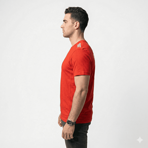 Nouveau style de t-shirt pour homme, design personnalisé, coton de bonne qualité, coupe ample, t-shirt pour homme pour l'été - Product Image 4