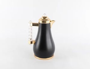 Classic Silver <b>Teapot</b> With Hinged Lid Swirl Pattern Design For Tea Serving - Product Image 5