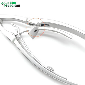 Pinzas de reducción AO con mordazas dentadas de acero inoxidable, instrumentos quirúrgicos ortopédicos fijos y autoblocantes - Product Image 5