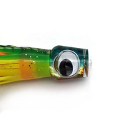 Leurres de pêche en résine Cupface Big Game personnalisables de 7.5 pouces pour bar et requin, jupes de pêche à la traîne pour Marlin thon dauphin et Wahoo