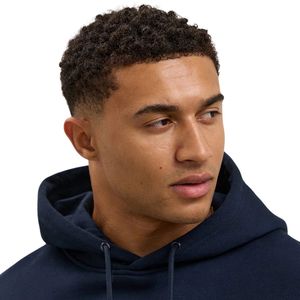 Sweat à capuche décontracté en molleton bleu marine pour homme, à manches longues, idéal pour l'hiver, la gym et les activités sportives - Product Image 3