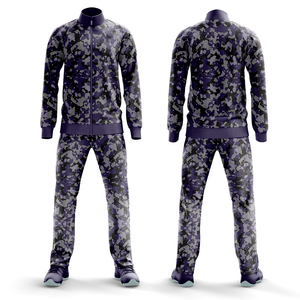 Conjunto Deportivo Personalizado con Estampado de Equipo, Chaqueta y Pantalones a Juego, Gráficos a Todo Color para Entrenamientos, Eventos y Clubes - Product Image 1