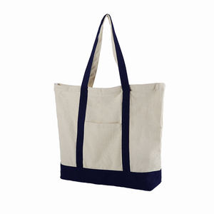 Bolsa de Mano Extra Grande de Lona de Algodón, Logotipo Personalizado, Reutilizable, Duradera, para Compras, Yoga, Fin de Semana, Promocional - Product Image 3