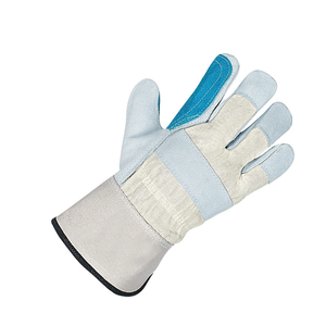Adult Size Windproof Good Quality Safety Working <b>Gloves</b> For <b>Men</b> And Women Factory Made Custom Design Cow <b>Leather</b> Safety <b>Gloves</b> - Product Image 2