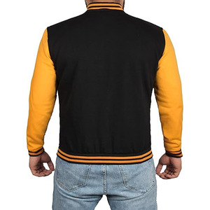 Raider Custom Team Letterman High Quality Fashion <b>Men</b> Winter Varsity Bomber Winter Jacket 100% Satin - Product Image 3