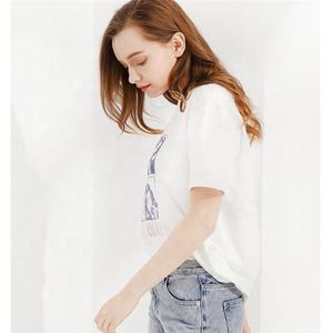 Print Design t Shirts Female Stylish Plain Female T-shirts for Woman - Product Image 2