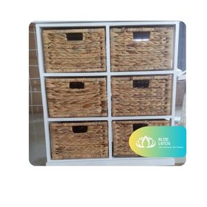 [HOT SELLING] l Water Hyacinth Basket for Home <b>Storage</b> Organization Laundry <b>Storage</b> and Daily Household Use Vietnam - Product Image 1