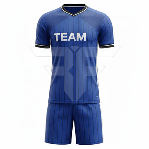 ชุดฟุตบอลระบายอากาศได้ดี น้ำหนักเบา โพลีเอสเตอร์ 100% สำหรับทุกฤดูกาล รับผลิตตามแบบ (OEM) คุณภาพสูง ออกแบบลายแบบซับลิเมชั่นตามสั่ง สำหรับผู้ชาย - Product Image 2