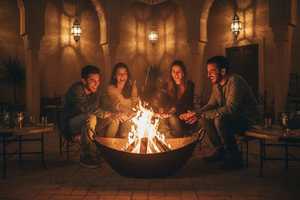 Modern Steel Smokeless <b>Fire</b> Pit Bowl for <b>Outdoor</b> Garden Use Eco-Friendly Freestanding Design with Competitive Pricing - Product Image 6