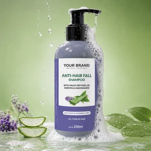 Shampoo anti-chute de cheveux en marque privée pour des racines plus fortes et une croissance capillaire saine - Product Image 1