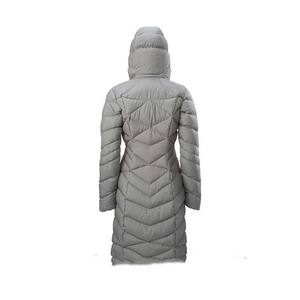 Chaqueta de Nieve para Mujer, Diseño de Moda OEM, Larga, Cálida, Talla Grande, con Cremallera Completa, Transpirable, Bordada, Invernal, Cortavientos, con Capucha, Personalizada - Product Image 4