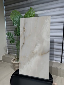 กระเบื้องเซรามิก ELEGANTE ONICE FUMAR ขัดเงา/ด้าน หรูหรา สำหรับปูพื้นและผนัง ตกแต่งภายในสไตล์โมเดิร์น ลดราคาพิเศษ มีจำหน่ายแล้ว - Product Image 1
