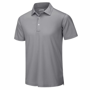 Chemise polo décontractée à manches courtes, séchage rapide, de haute qualité pour hommes, 100% coton, broderie, services OEM - Product Image 4