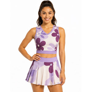 Uniforme de cheerleading moderne avec coutures durables, idéal pour les activités d'équipe et les spectacles - Product Image 1