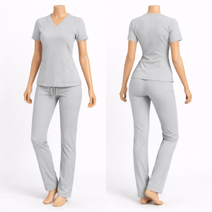 Uniformes d'hôpital pour femmes de haute qualité en gros, dernières créations, confortables et extensibles, uniformes d'infirmières pour femmes - Product Image 1