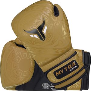 Guantes de Boxeo Mytra Fusion para Niños, Cuero Sintético con Correa para la Muñeca, Guantes de Entrenamiento de Artes Marciales Mixtas (MMA) y Muay Thai de Alta Calidad - Product Image 3