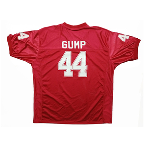 เสื้อฟุตบอลอเมริกันพิมพ์ลายสีแดง คอวี แขนสั้น เบอร์ 44 ผ้าตาข่าย โพลีเอสเตอร์ 100% ระบายเหงื่อได้ดี สำหรับผู้ใหญ่ ไซส์พลัส - Product Image 2