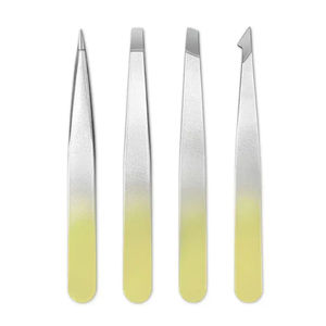 Pince à épiler professionnelle KAAMIR INSTRUMENTS en acier inoxydable à pointe fine, écologique et légère, pour l'épilation - Product Image 5