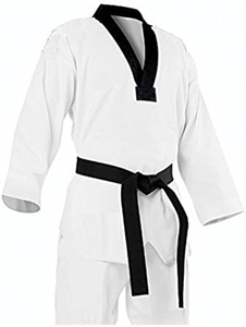 Uniforme de Taekwondo Écologique Dobok, Tenue d'Arts Martiaux en Coton Respirant, Légère et Confortable pour l'Entraînement - Product Image 5