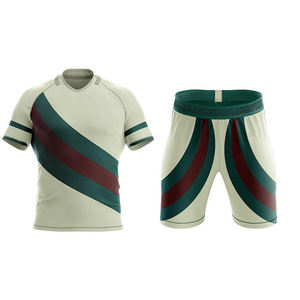 Uniforme de rugby, ropa deportiva para equipo de rugby, ropa profesional de rugby, kit transpirable para partidos de rugby, uniforme de entrenamiento de rugby - Product Image 3