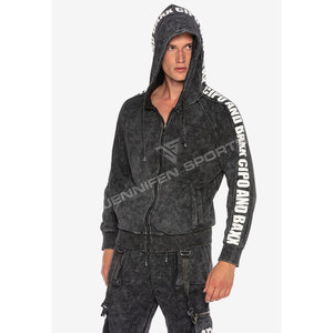 Conjunto de Pantalones Deportivos de Felpa Francesa para Hombre, Talla Grande, 100% Algodón, con Logotipo Personalizado al por Mayor, Estilo Casual, Lavado Ácido, para Invierno - Product Image 2