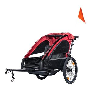 Remolque de Bicicleta de Aleación de Aluminio para Niños con Suspensión Independiente, Llantas de 20 Pulgadas, Capacidad de Carga de 35 kg - Product Image 1