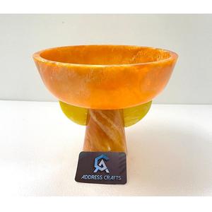 Vente directe d'usine, bols en résine pour chocolat, résine alimentaire, plateaux en résine durables, grands bols ronds pour salade, assiettes de décoration de mariage - Product Image 6