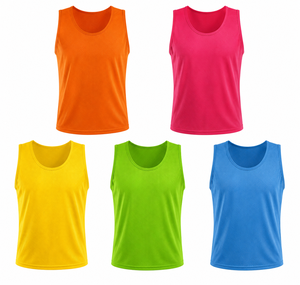 Petos de Entrenamiento de Fútbol Personalizados a Bajo Precio y Envío Rápido, Chalecos de Práctica de Malla, Uniformes Deportivos OEM para Equipos, Clubes, Entrenadores y Mayoristas - Product Image 1