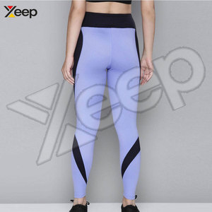 Leggings pour femmes de haute qualité à faible MOQ, taille élastique, couleur unie, respirants, séchage rapide, longueur intégrale, vêtements de fitness, design tendance - Product Image 6