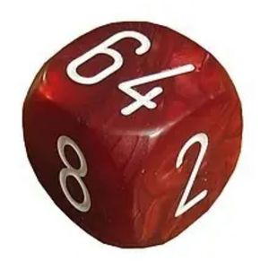 Cubo de Duplicación Grande de Lujo para Backgammon, Dados de Juego de Acrílico de Alta Gama, Cubo de Duplicación Profesional para Torneos de 2, 4, 8, 16, 32, 64 Fichas - Product Image 2