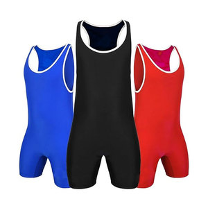 เสื้อกล้าม MMA สีน้ำเงินพิมพ์ลายหยดน้ำสำหรับผู้ชาย เสื้อกล้ามยืดหยุ่นสีน้ำเงินสำหรับมวยปล้ำ ทำจากโพลีเอสเตอร์ - Product Image 2