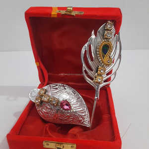 Bohemian Silver Sindoor <b>Box</b> and Tilak Stick Gift Pack for Diwali - Product Image 1