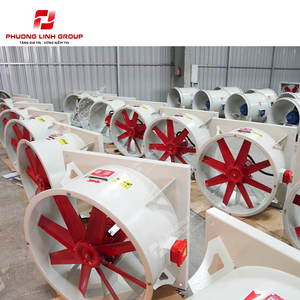 Ventilateur d'extraction de toit centrifuge électrique filaire en acier inoxydable 1,1-50 kW à haut débit d'air pour applications industrielles et entrepôts - Product Image 6