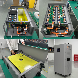 YIXIANG 280Ah 306Ah 314Ah 48V/51.2V LiFePO4 Caja de Batería Vertical Gris con Ruedas, Kit DIY con Rack y BMS JK, Almacenamiento de Energía Doméstico de 15KWH - Product Image 6