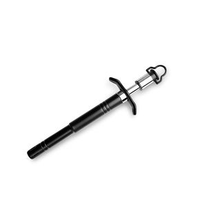 Encendedor de gas moderno de acero inoxidable con mango ergonómico, herramienta reutilizable para encender fuego en la cocina, para estufas, velas y uso diario. - Product Image 1