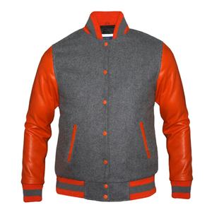 Chaqueta Varsity Personalizada de Invierno, 100% Lana, con Parche Bordado en Chenilla, Chaqueta de Béisbol Lisa para Hombre, Chaqueta Varsity Letherman - Product Image 1