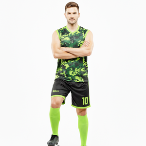 Uniforme de Fútbol Unisex para Adultos de Calidad Superior, Personalizable con Nombre de Equipo y Logotipo Frontal, Transpirable, de Secado Rápido, Camiseta de Manga Corta - Product Image 2