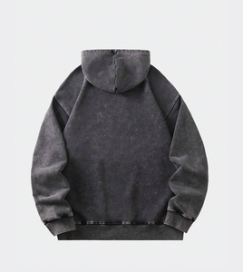 OEM Custom Logo Hoodie <b>Men</b> Women Unisex Oversized Streetwear Premium Cotton Fleece <b>Pullover</b> - Product Image 2