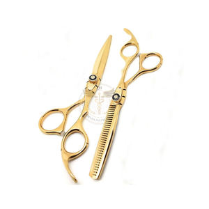 Tijeras de Corte de Pelo de Acero Inoxidable de Primera Calidad con Mango Ergonómico - Product Image 3