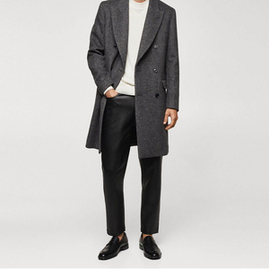 Pantalon en cuir droit pour homme, personnalisé, vente en gros, hiver, écologique, respirant, séchage rapide, léger, tendance - Product Image 4