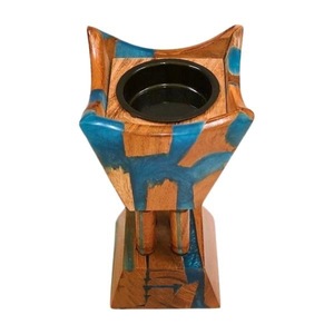 Quemador de Incienso Personalizado de Madera de Sándalo Indio y Resina, Diseño de Palmera, para Hogar, Santuario Religioso, Bakhoor, Aromaterapia, para Todas las Estaciones - Product Image 2