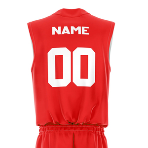 New Arrival High Quality Basketball Uniform with Cotton Polyester Material and Quick Dry Basketball Uniform Customized Color - Product Image 4