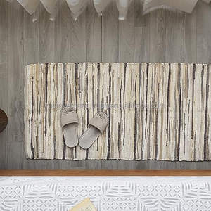 Tapis de couloir Chindi en coton multicolore fait à la main tapis de sol tressé de qualité supérieure chambre à coucher hôtel tissé décor chambre à coucher hôtel - Product Image 4