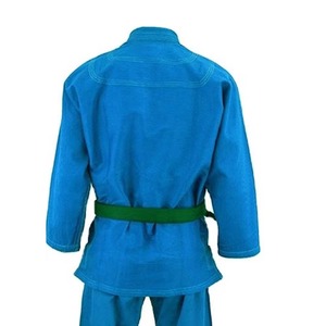ชุดยิวยิตสู BJJ แบบสั่งทำขายส่ง OEM ผ้าฝ้ายเนื้อเพิร์ลทอ ทนทาน แห้งเร็ว ระบายอากาศได้ดี น้ำหนักเบา สำหรับฝึกซ้อม - Product Image 5