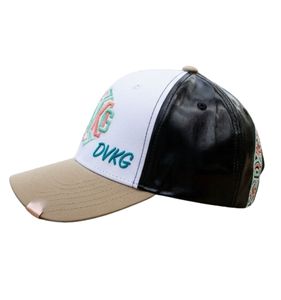 Casquette de camionneur 6 panneaux réglable en maille avec logo brodé sur le devant, style urbain unisexe, tenue décontractée - Product Image 3