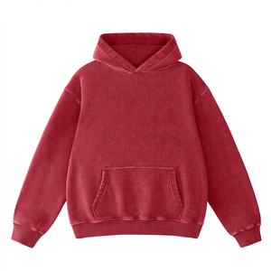 Sweat à capuche délavé à l'acide de haute qualité avec logo personnalisé, design haut de gamme, pour adultes, prix de gros, nouveau style, sweats à capuche délavés à l'acide pour hommes - Product Image 5