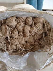100% Natural Eco-Friendly, Durable, Biodegradable, High Quality 28LBS/3PLY Jute Twine, 1 kg in Hanks, 90" Reel in <b>roll</b>, 50Kg/Bun - Product Image 4